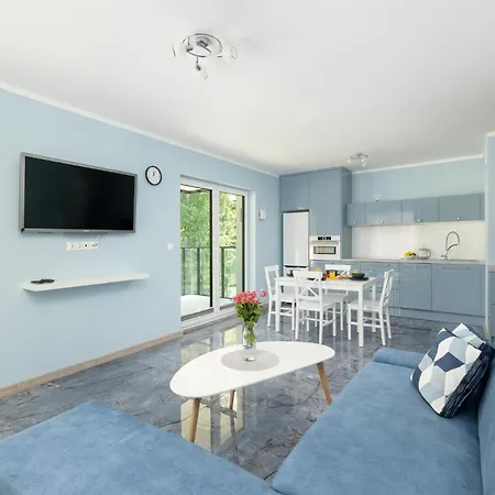 Niebieski D&d Apartment